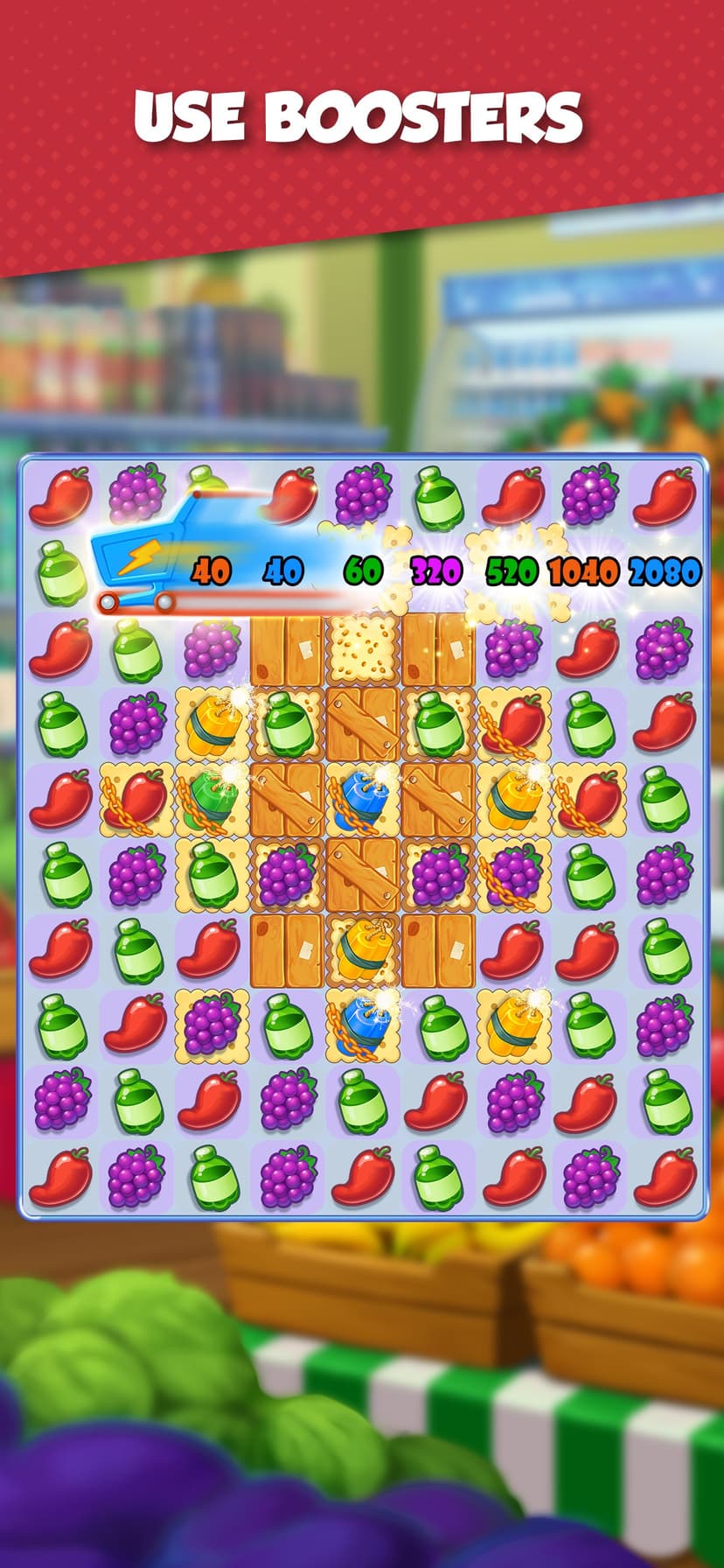 Supermarket Mania - Match 3 screenshot 2 - screenshot