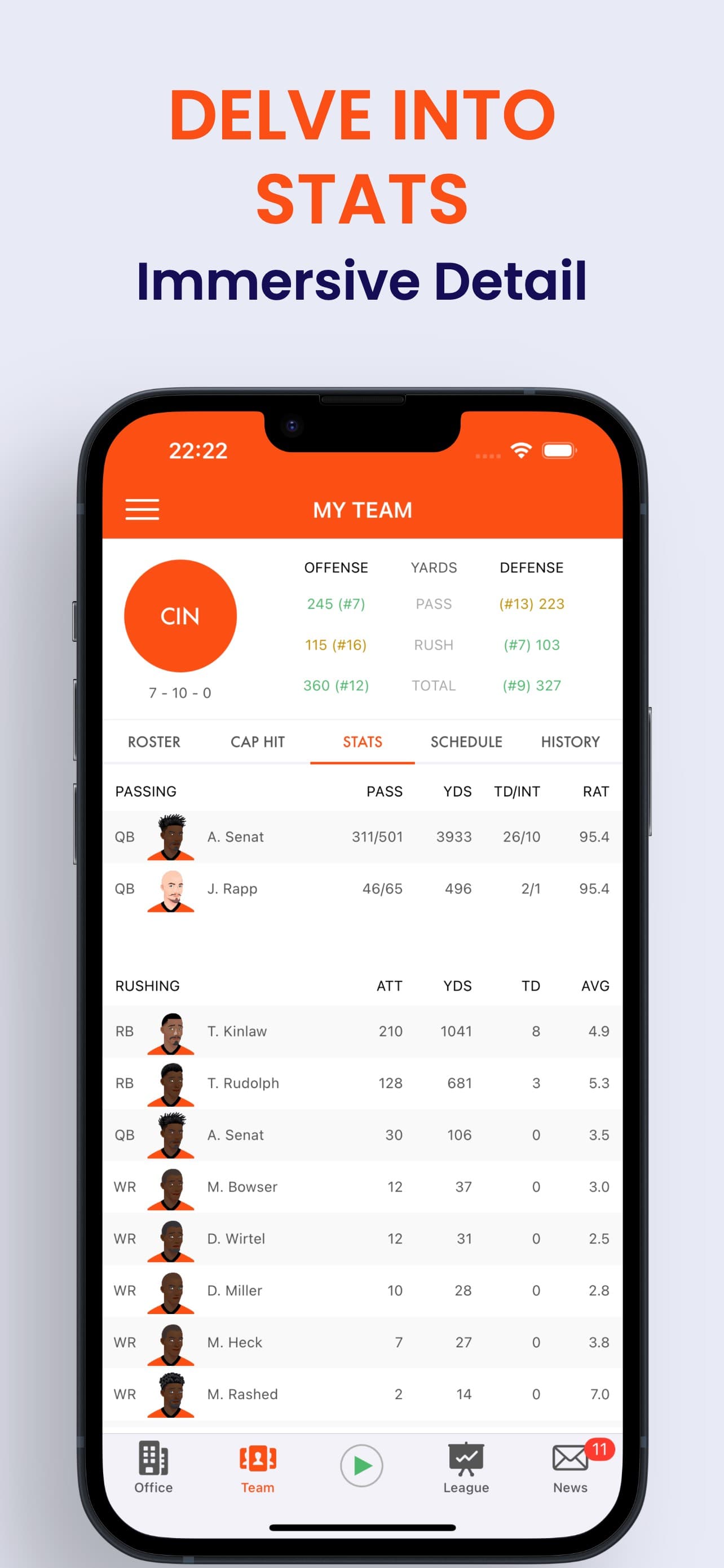 Pocket GM 3: Football Sim screenshot 9 - screenshot