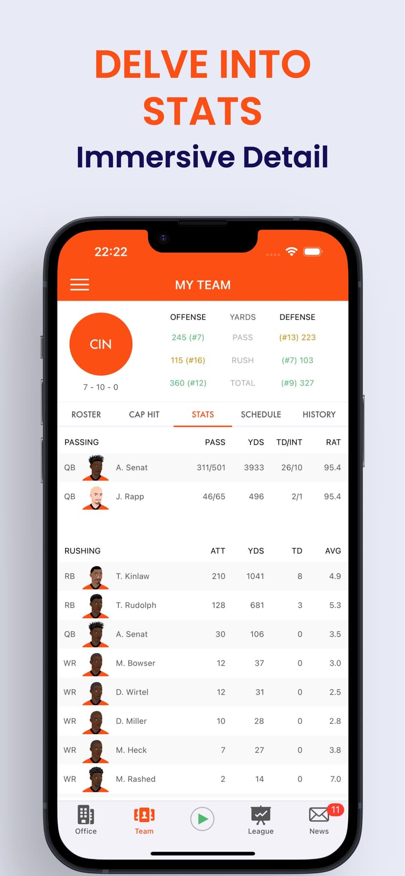 Pocket GM 3: Football Sim screenshot 9 - screenshot