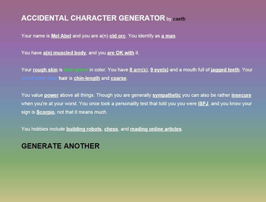 Null - screenshot