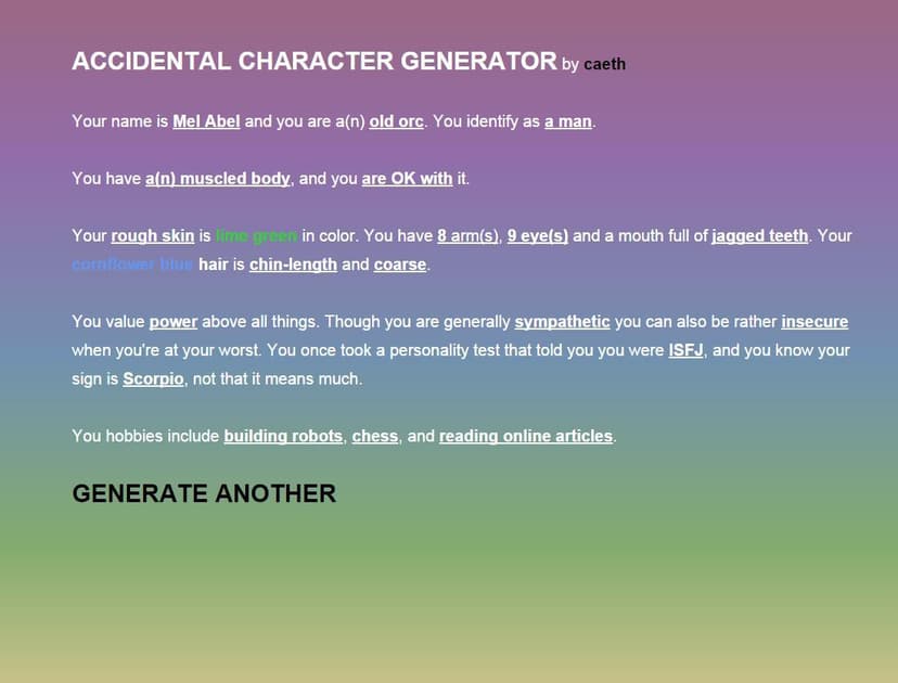 Null - screenshot
