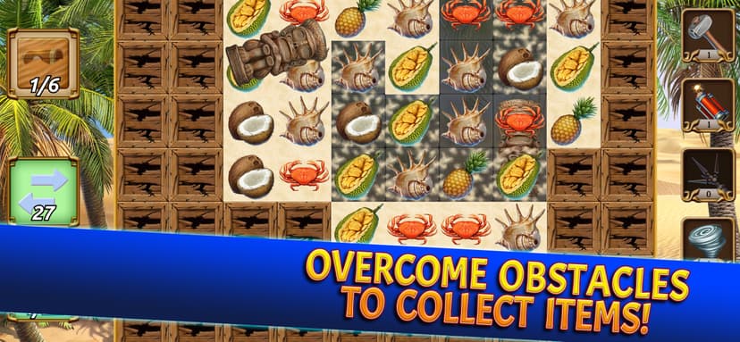 Treasure Match 3: Mystery Game screenshot 5 - screenshot
