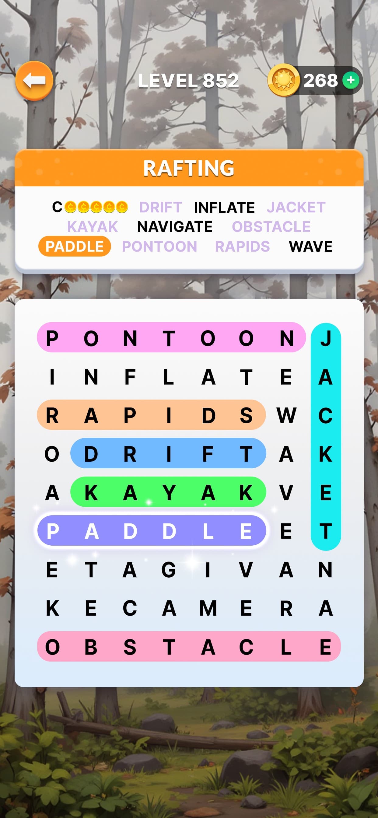 Wordscapes Search - Word game screenshot 5 - screenshot