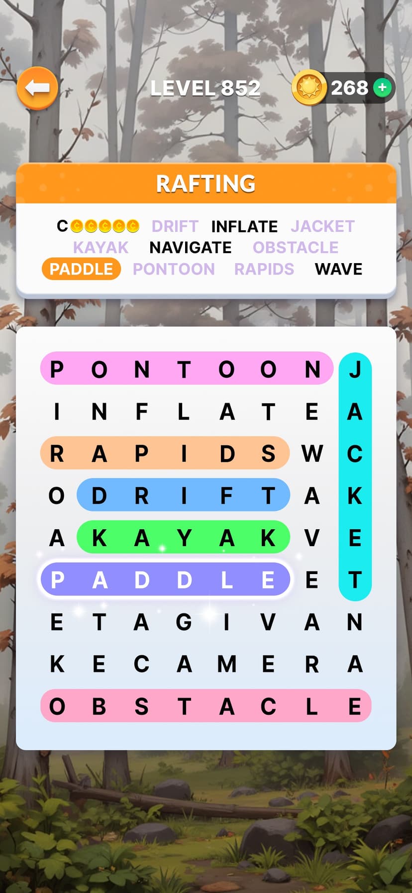 Wordscapes Search - Word game screenshot 5 - screenshot
