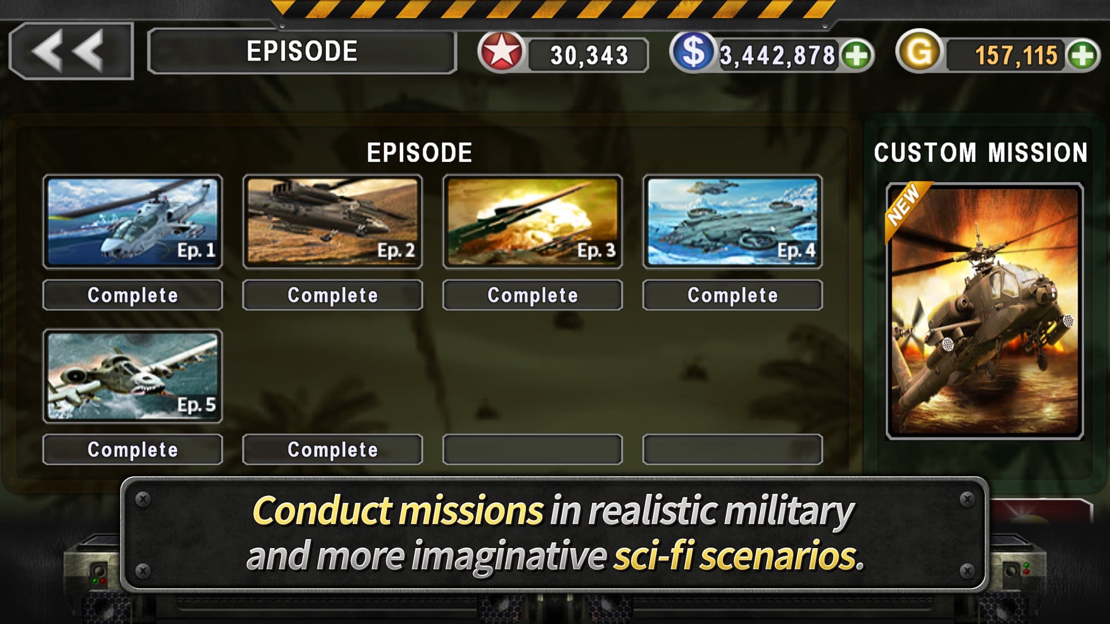 GUNSHIP BATTLE: 3D Action screenshot 5 - screenshot
