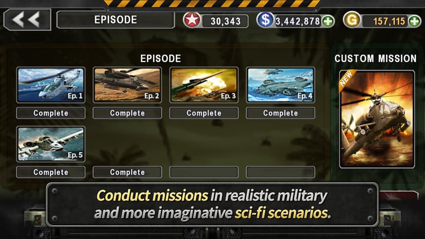 GUNSHIP BATTLE: 3D Action screenshot 5 - screenshot