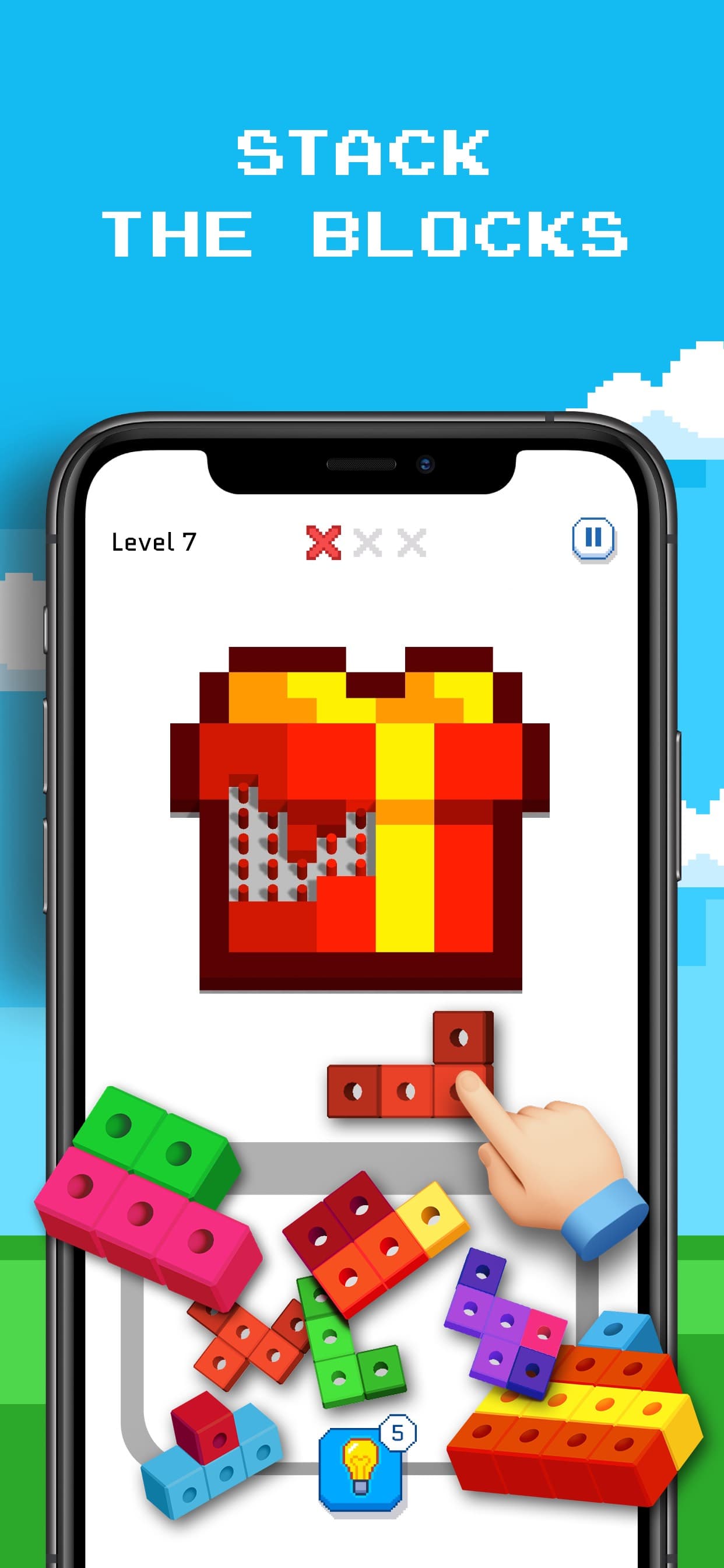 Blockin' Color - Block Puzzle screenshot 1 - screenshot