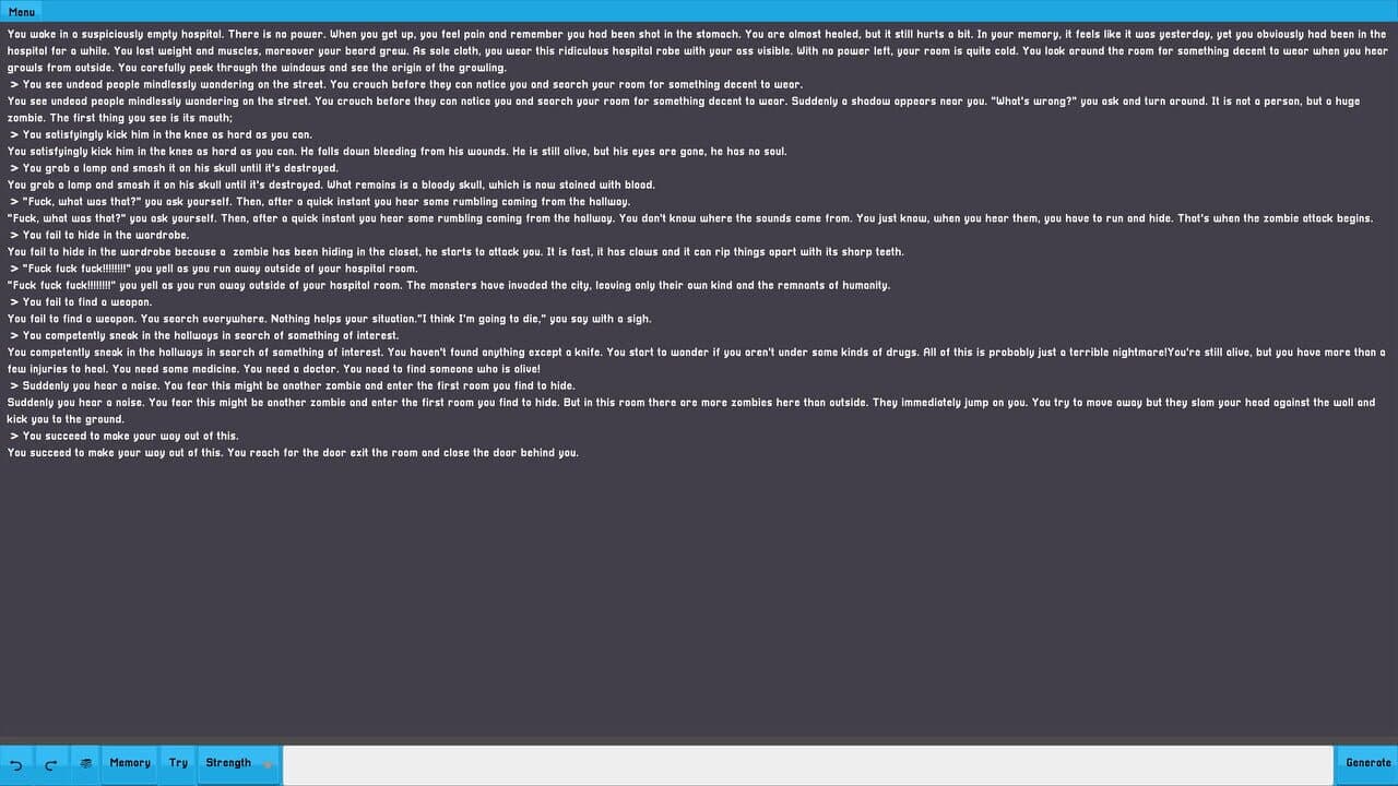 Null - screenshot