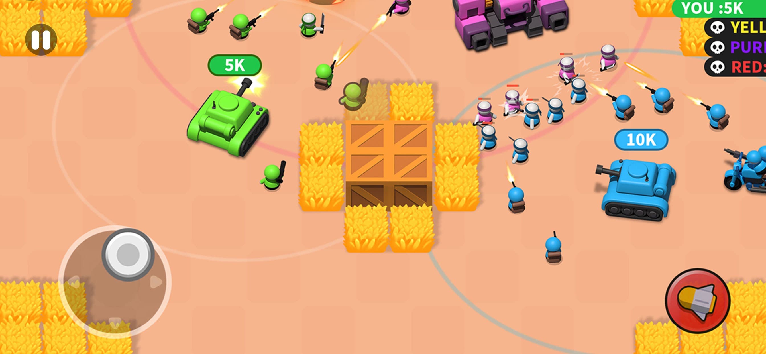 Tanks Brawl 3D screenshot 3 - screenshot