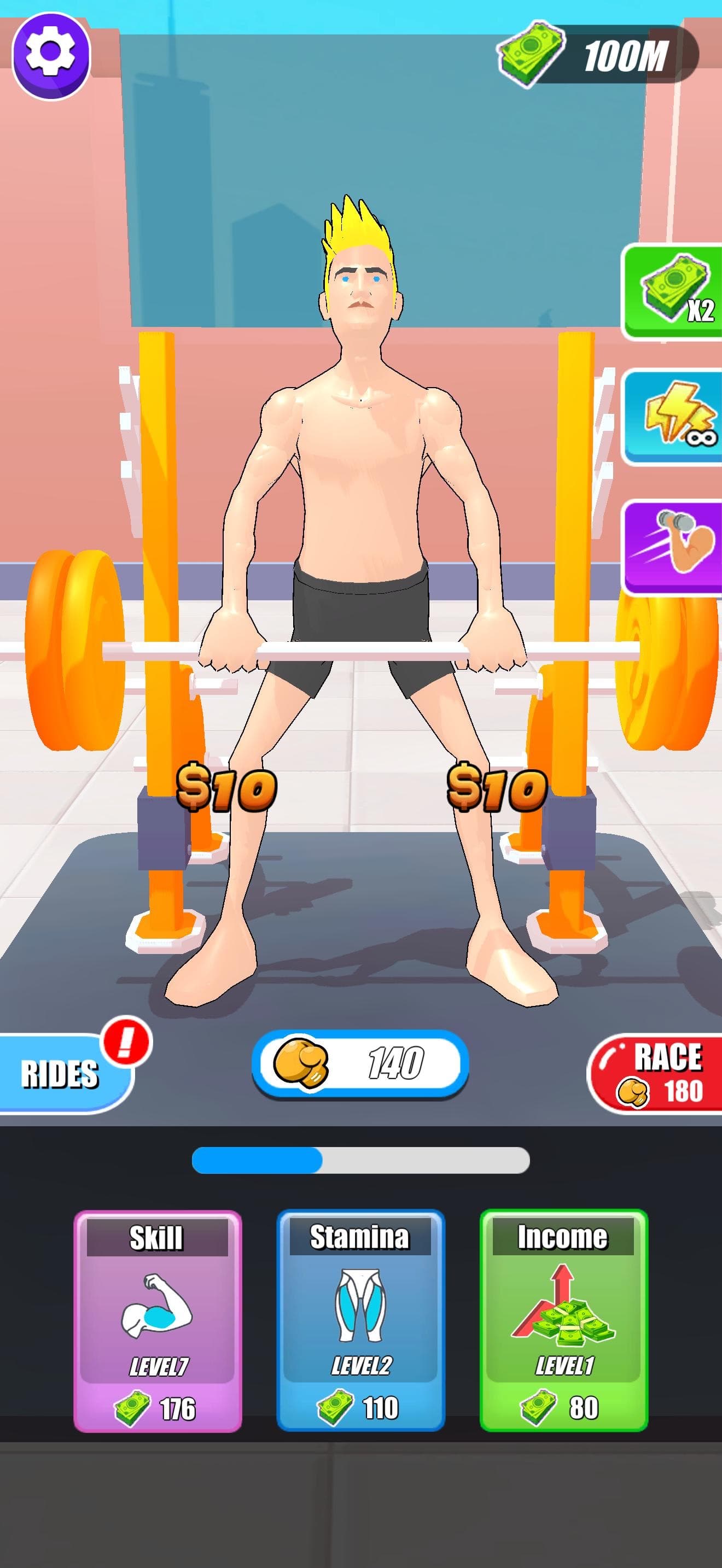 Grow Muscles:Gym Game screenshot 6 - screenshot