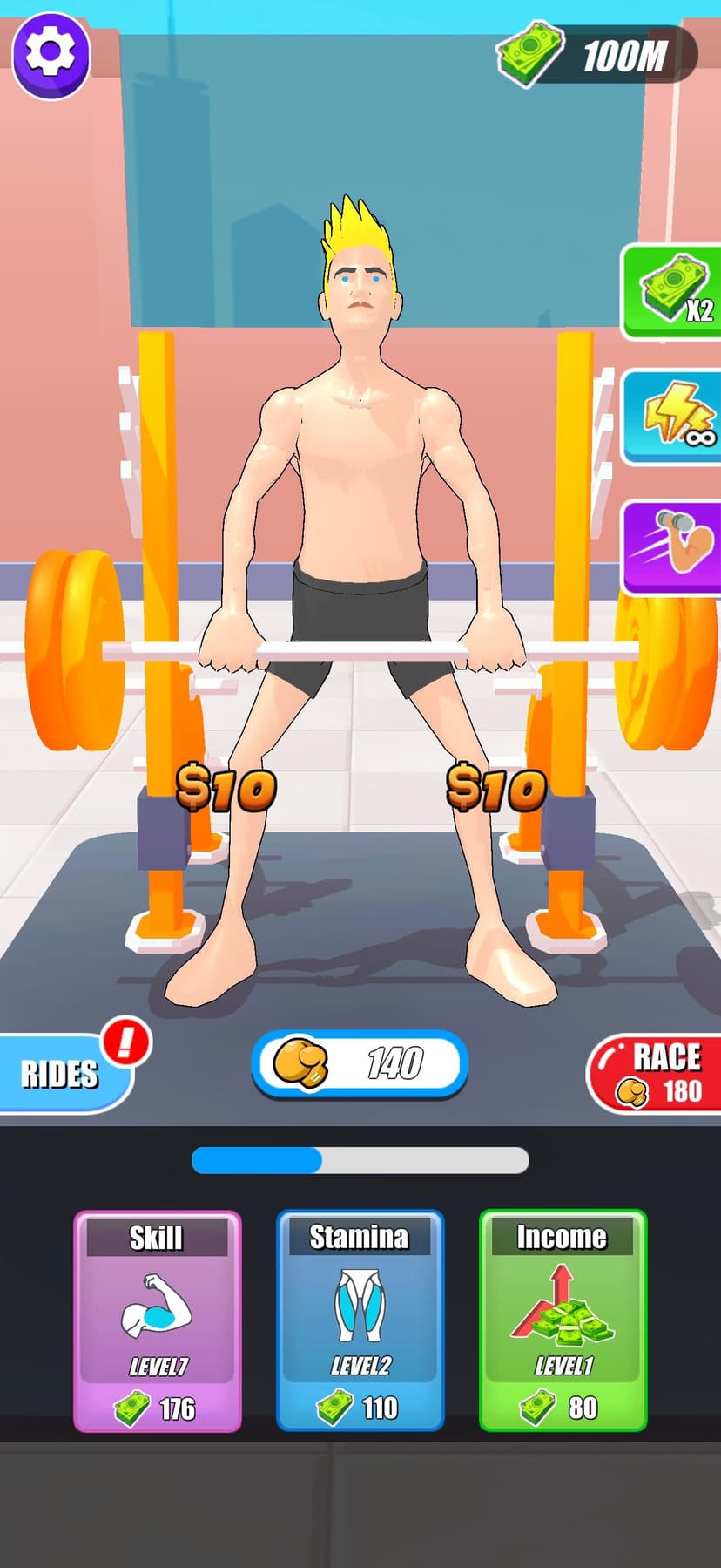 Grow Muscles:Gym Game screenshot 6 - screenshot