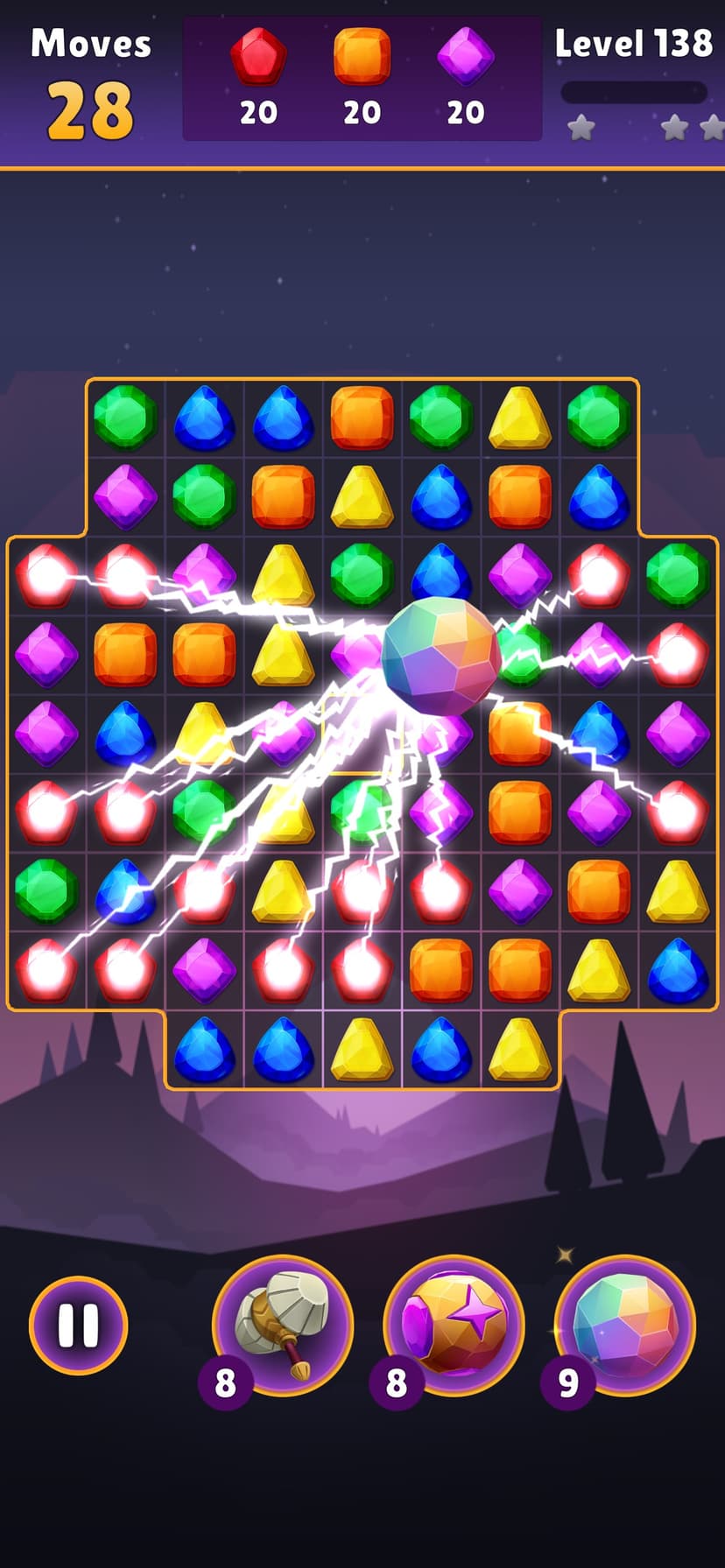 Jewel Quest - Magic Match3 screenshot 3 - screenshot