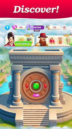 Merge Treasure Hunt: Puzzle screenshot 7 - screenshot