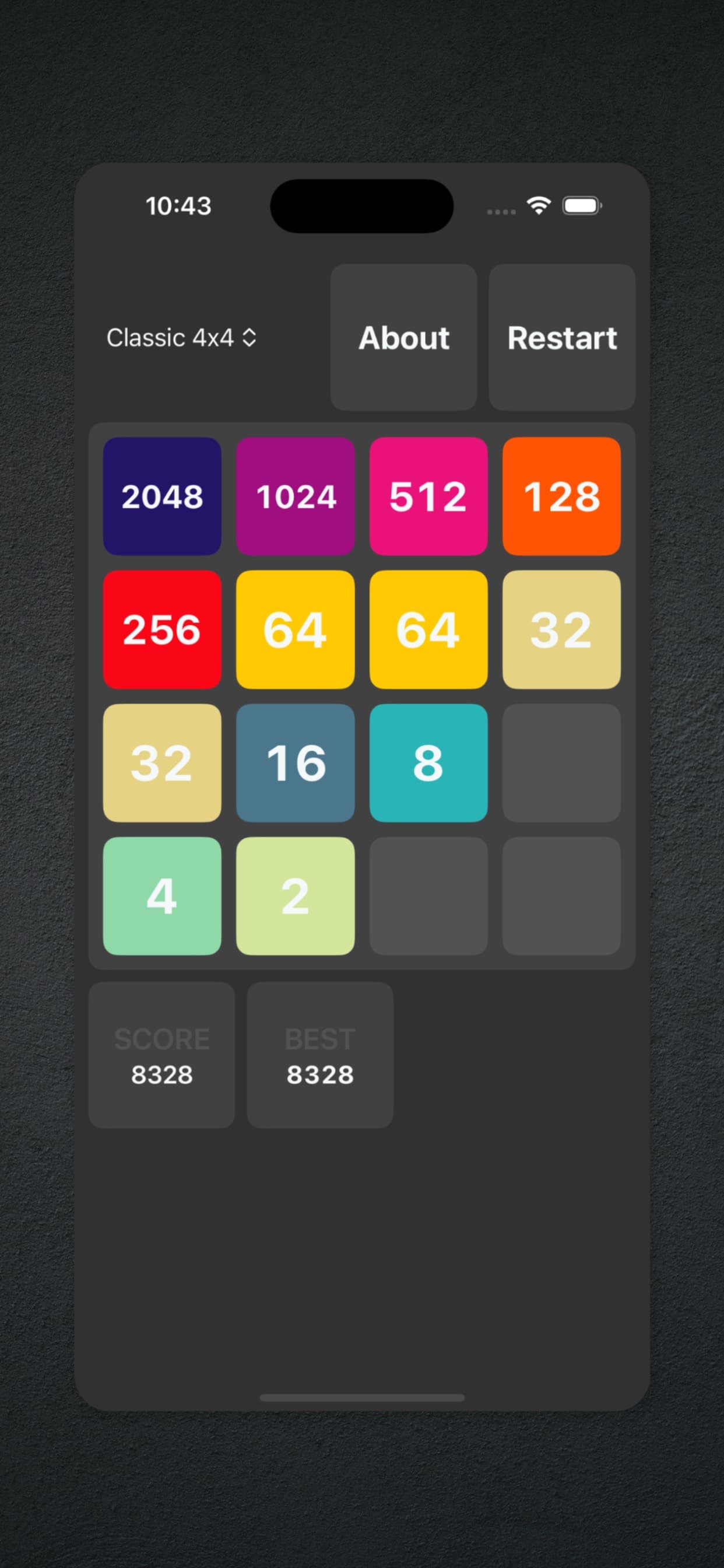 No Ads 2048 screenshot 1 - screenshot