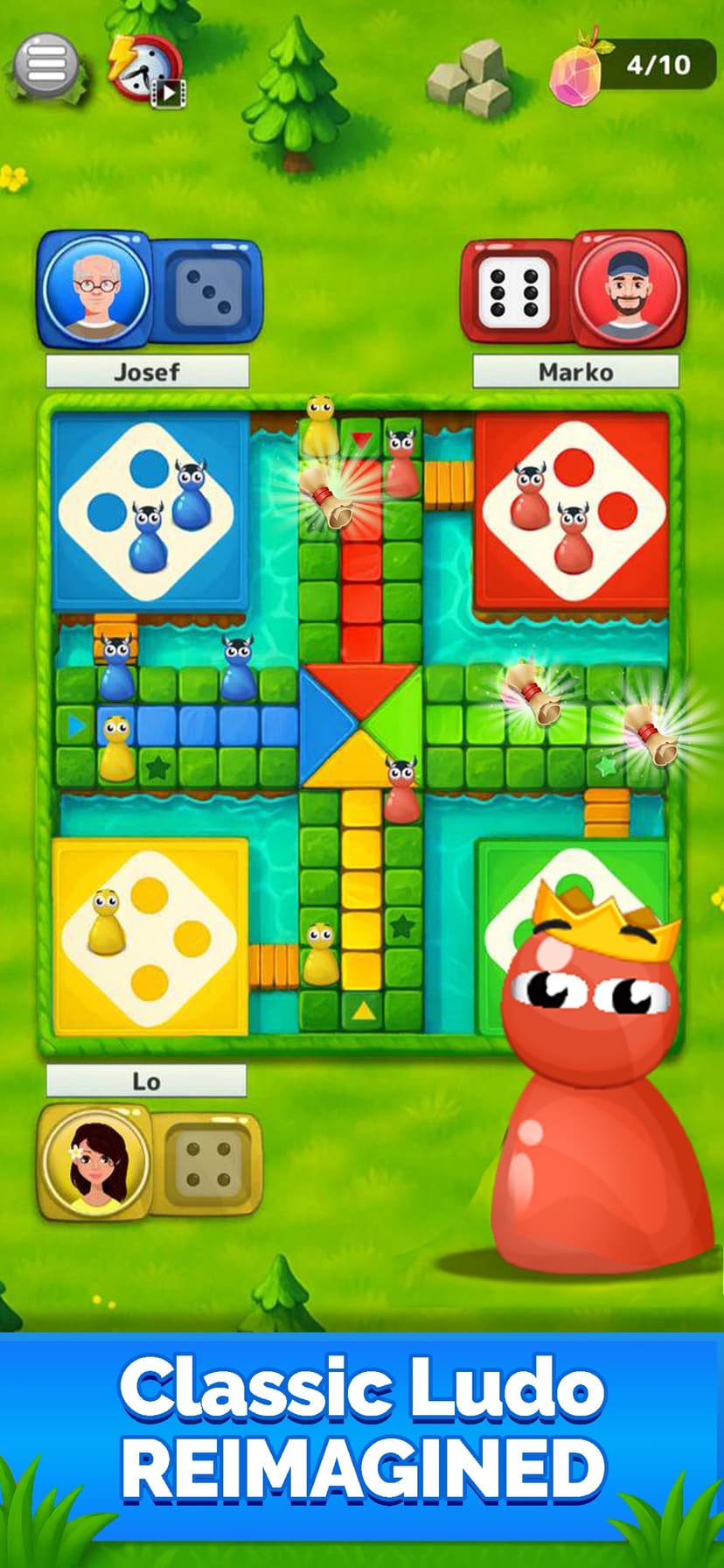 Ludo World - Parchis Trouble screenshot 3 - screenshot