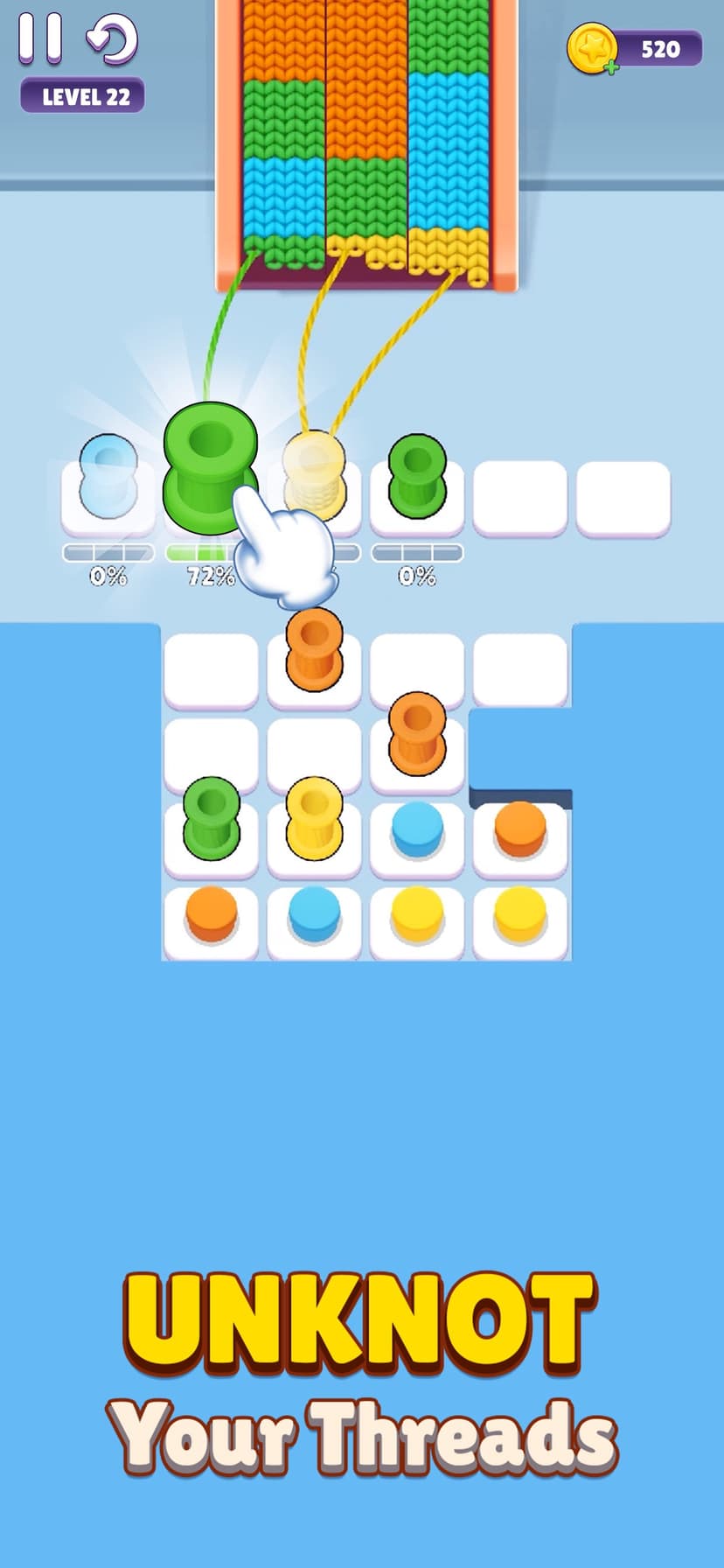 Thread Out: Knit Jam 3D screenshot 1 - screenshot
