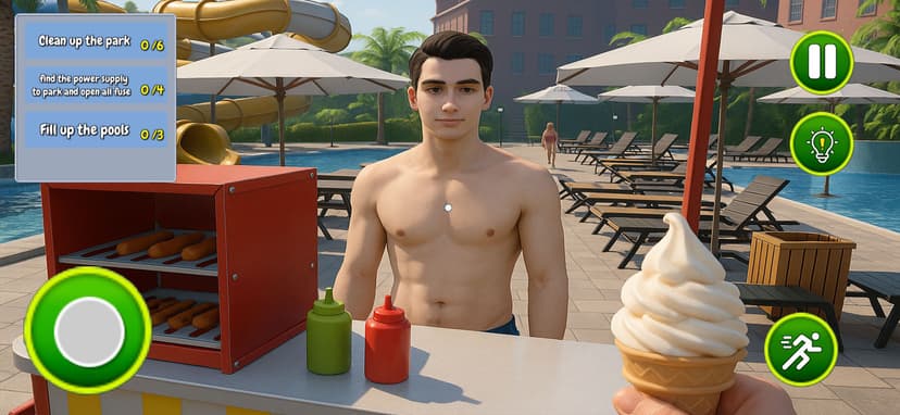 Awesome Water Fun Park Sim 3D screenshot 4 - screenshot
