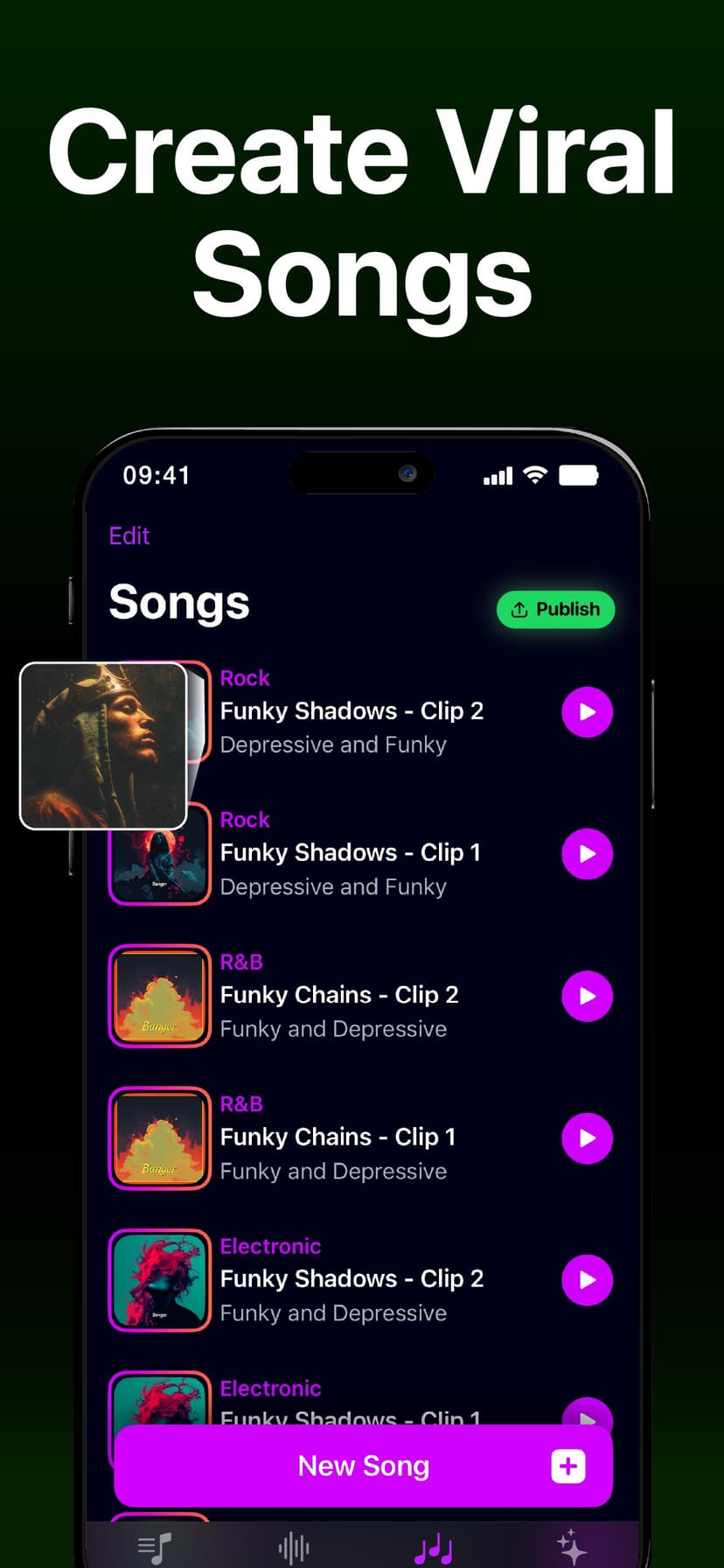 Banger for Artists: AI Music screenshot 5 - screenshot