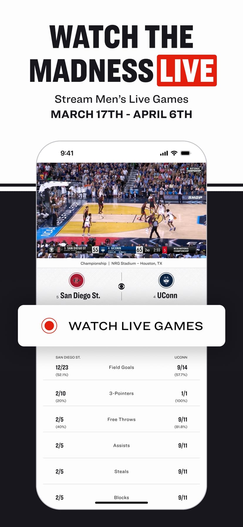 NCAA March Madness Live screenshot 1 - screenshot