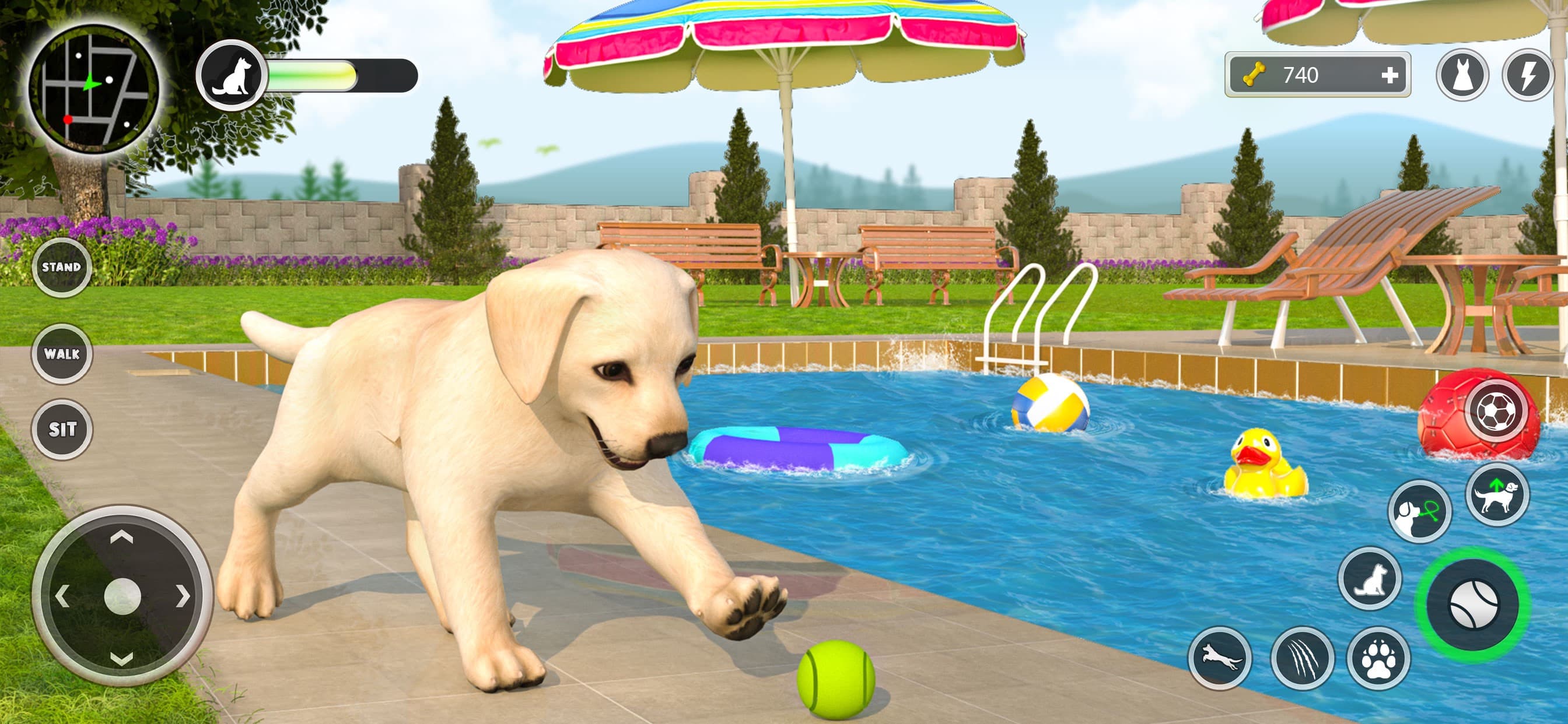 Puppy Dog Game Simulator screenshot 1 - screenshot