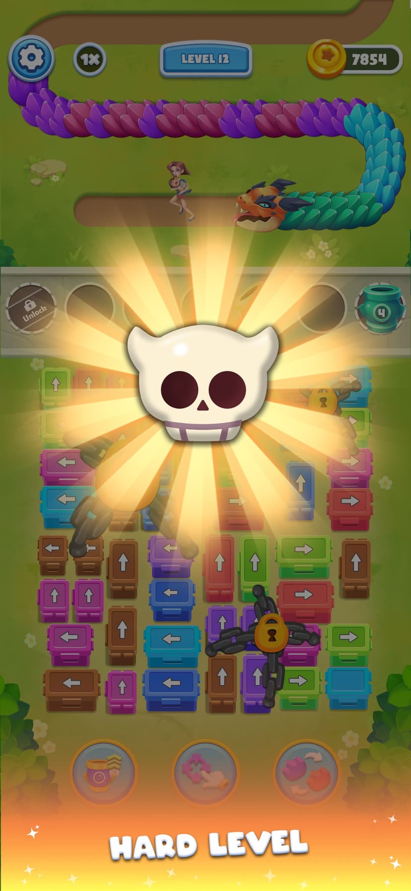 Snake Out Color Puzzle screenshot 3 - screenshot