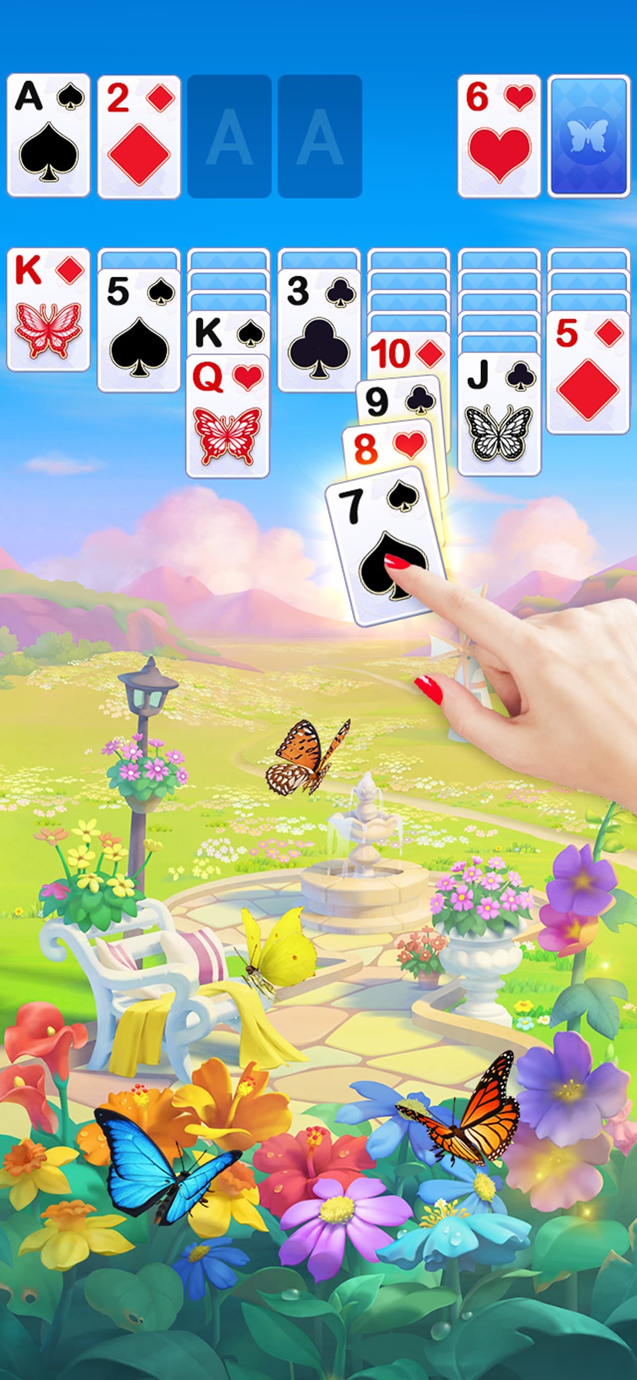Solitaire Butterfly screenshot 1 - screenshot