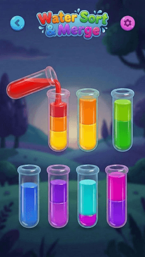 Water Sort & Merge screenshot 1 - screenshot