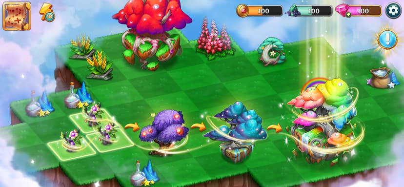 Merge Adventure: Magic Puzzles screenshot 1 - screenshot