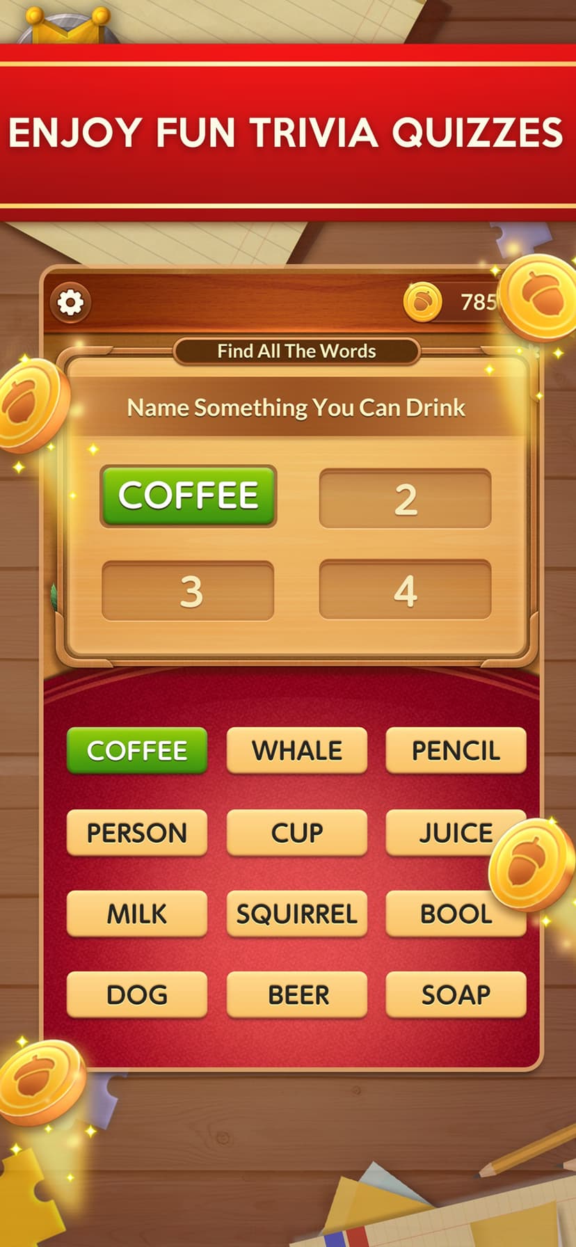Word Card: Fun Collect Game screenshot 2 - screenshot