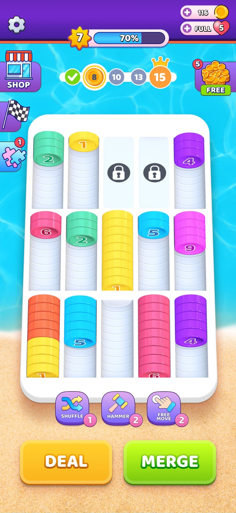 Coin Sort screenshot 4 - screenshot