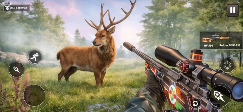 Wild Deer Hunter Hunting Games screenshot 1 - screenshot