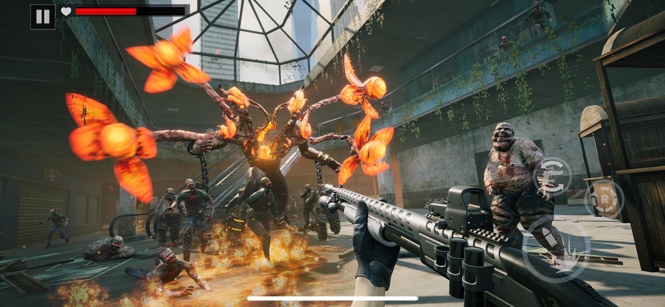 Zombie Fire 3D: Offline Game screenshot 2 - screenshot