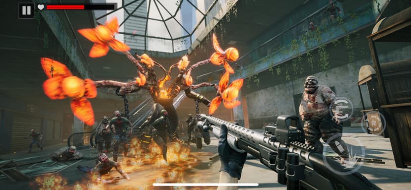 Zombie Fire 3D: Offline Game screenshot 2 - screenshot