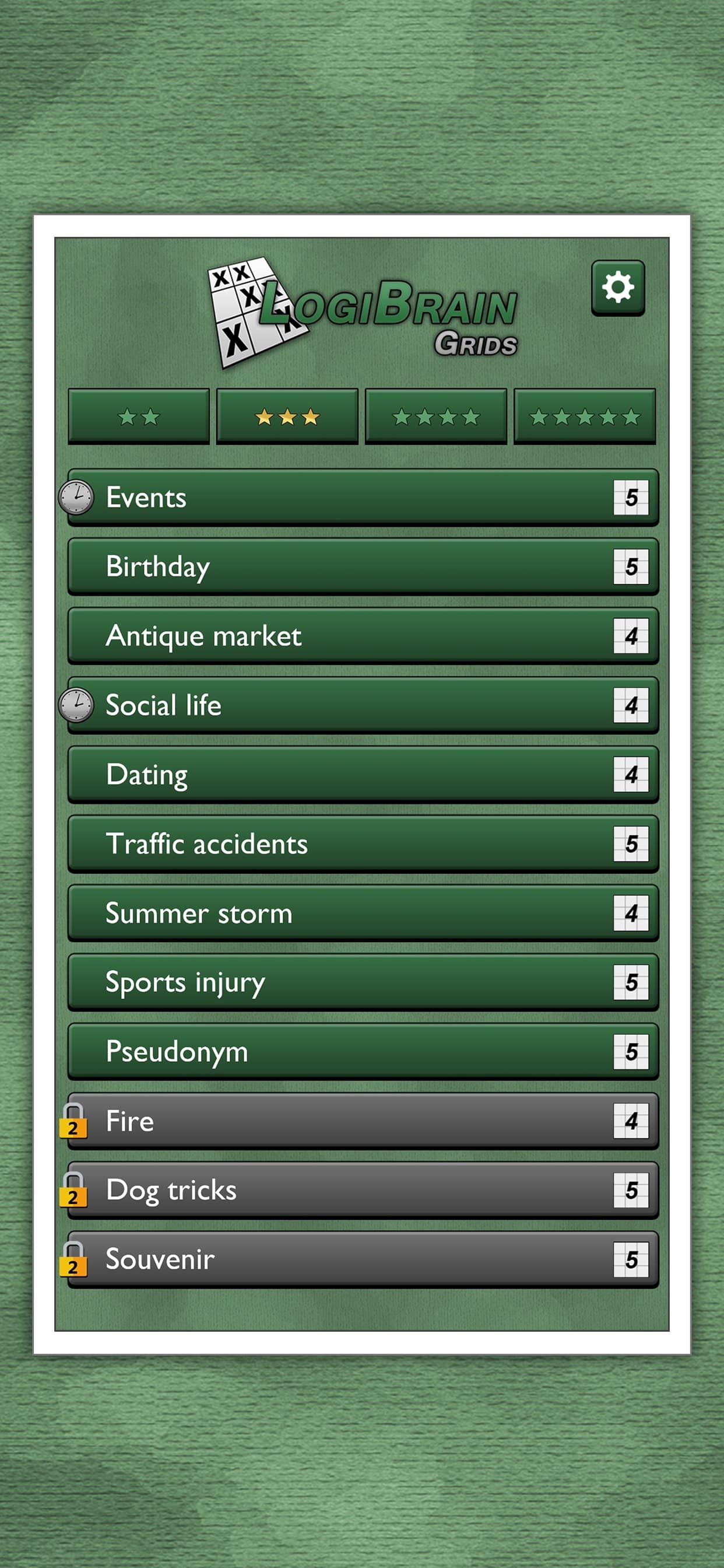 LogiBrain Grids screenshot 1 - screenshot