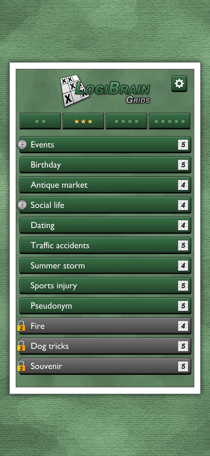 LogiBrain Grids screenshot 1 - screenshot