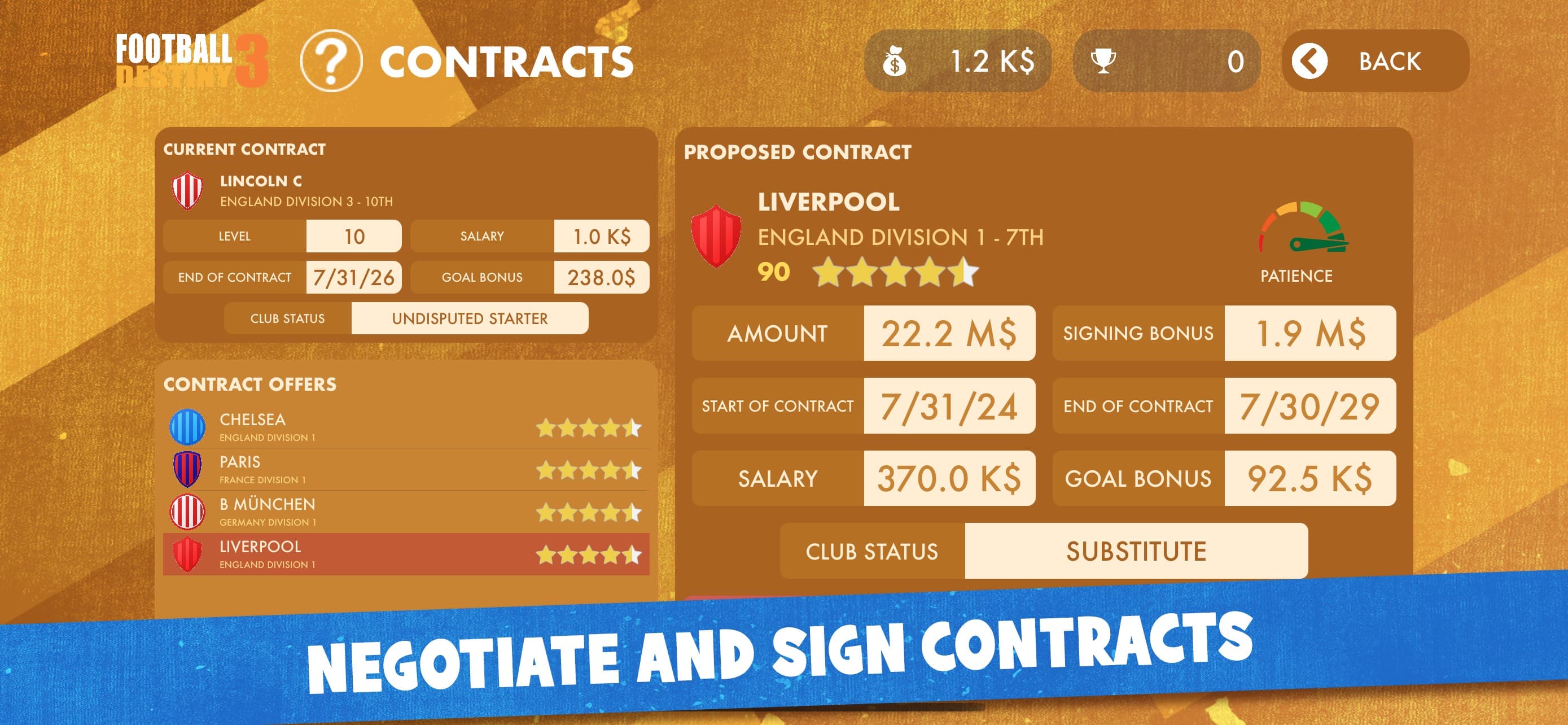 Football Destiny 3 screenshot 7 - screenshot