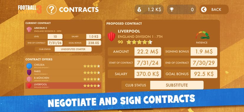 Football Destiny 3 screenshot 7 - screenshot