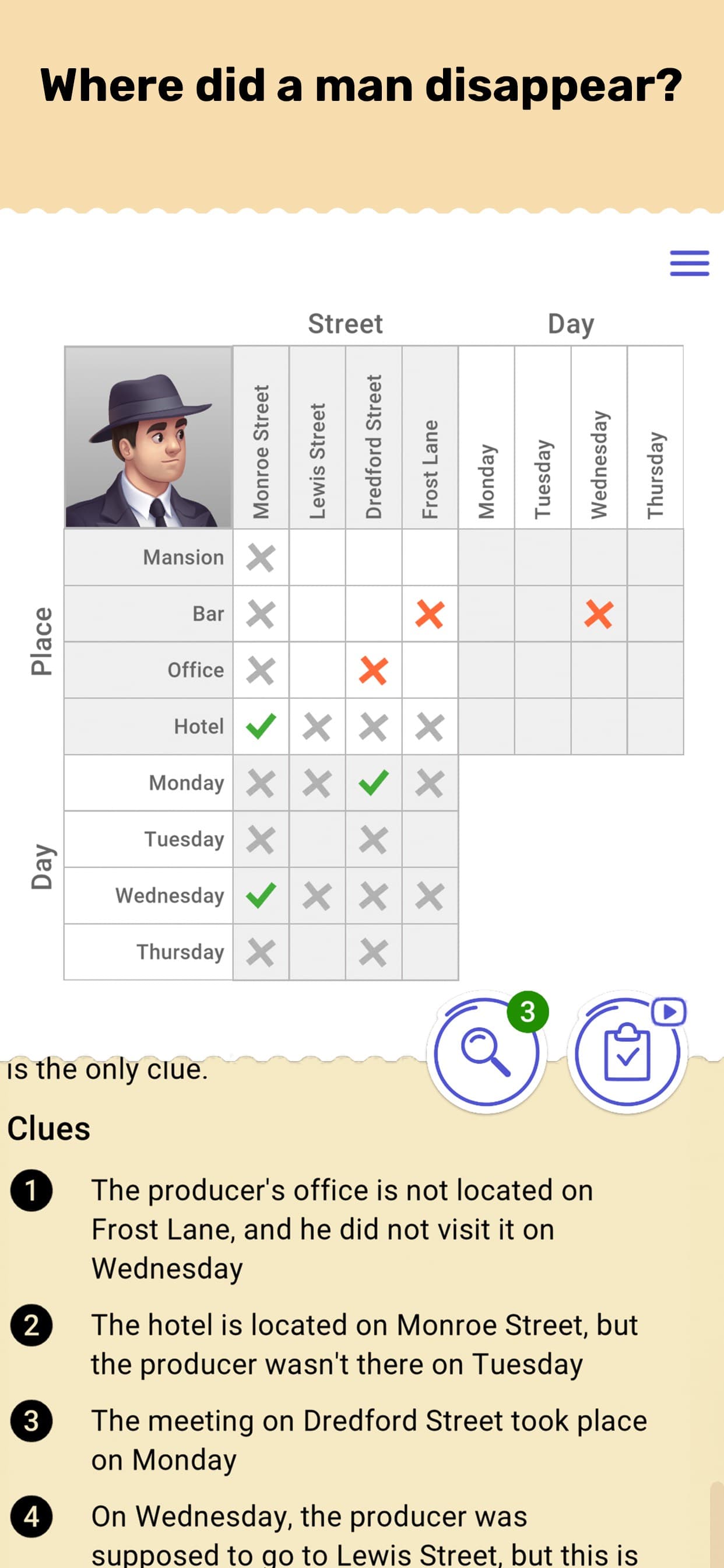Cross Logic Puzzle Game screenshot 2 - screenshot