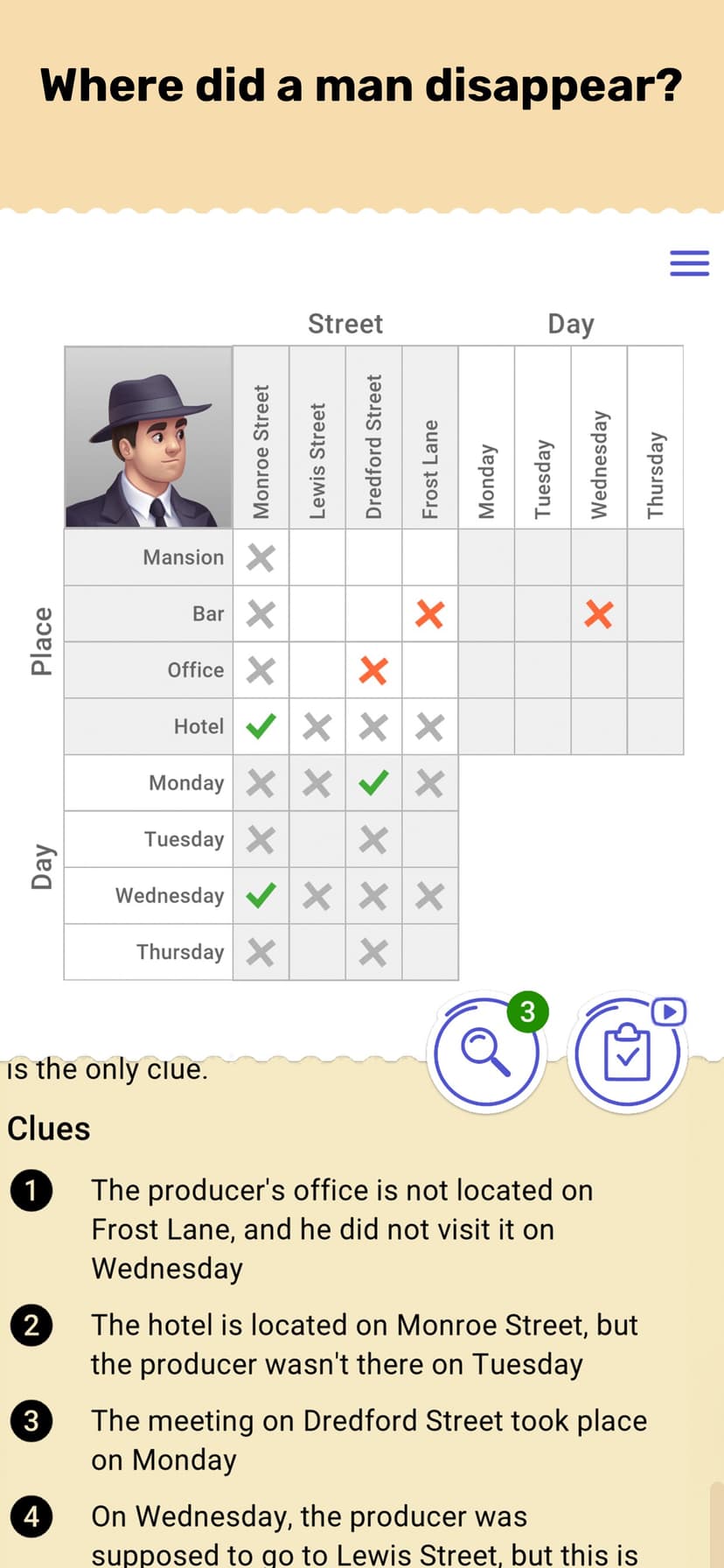 Cross Logic Puzzle Game screenshot 2 - screenshot