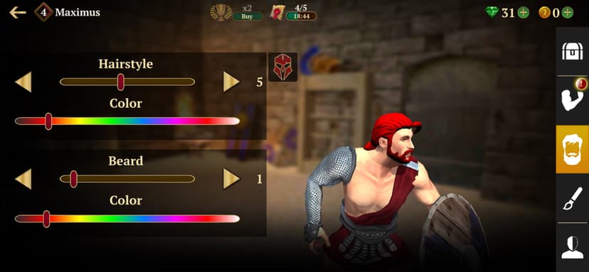 Gladiator Glory: PvP Battle screenshot 9 - screenshot