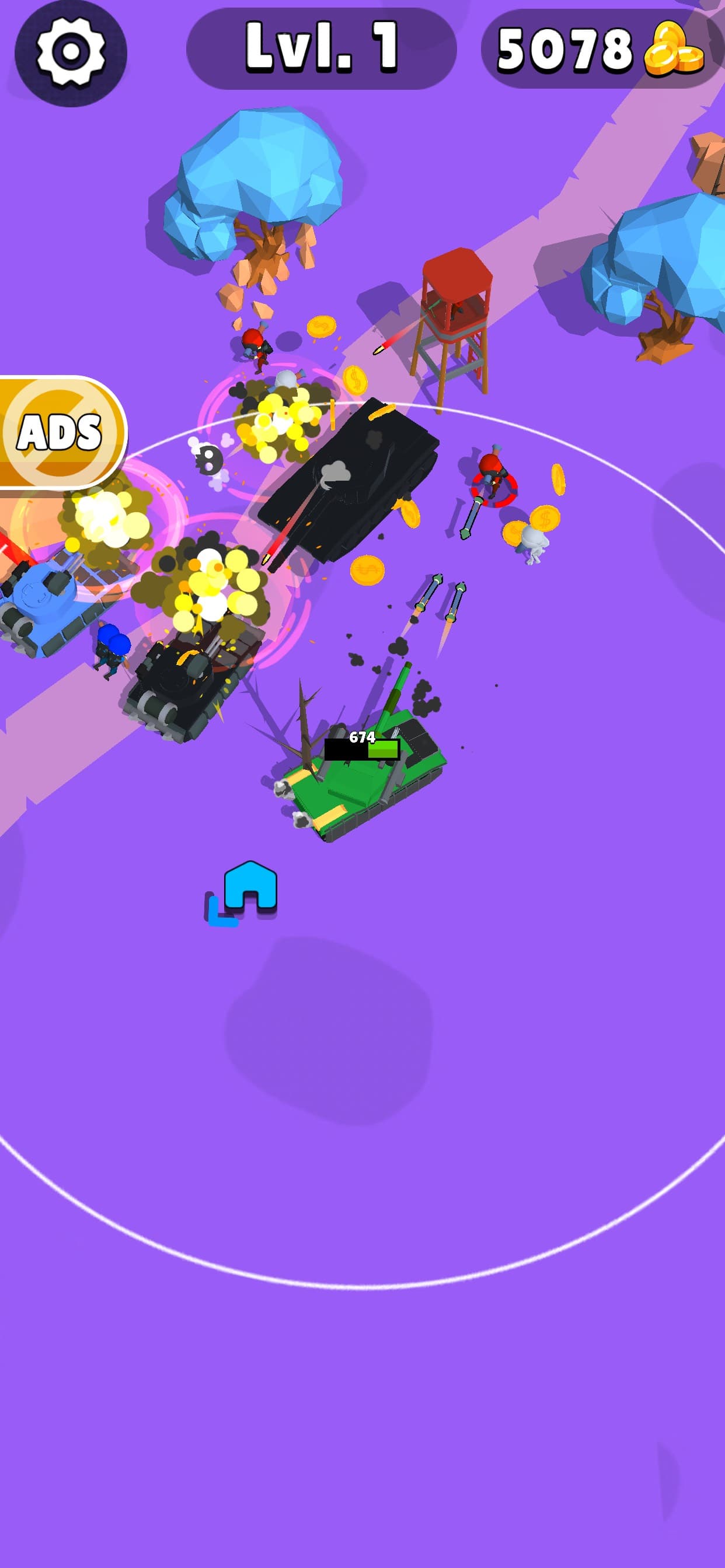Tank Commander: Army Survival screenshot 2 - screenshot