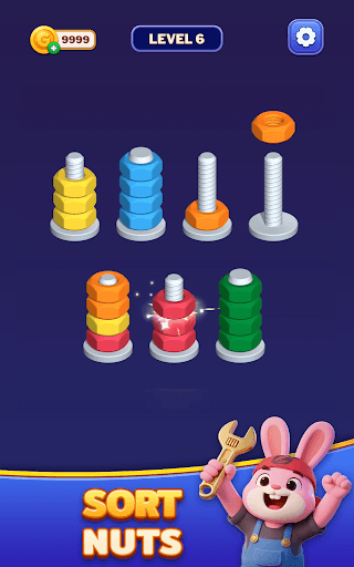 Nuts Spinner - Nut Sort Puzzle screenshot 9 - screenshot
