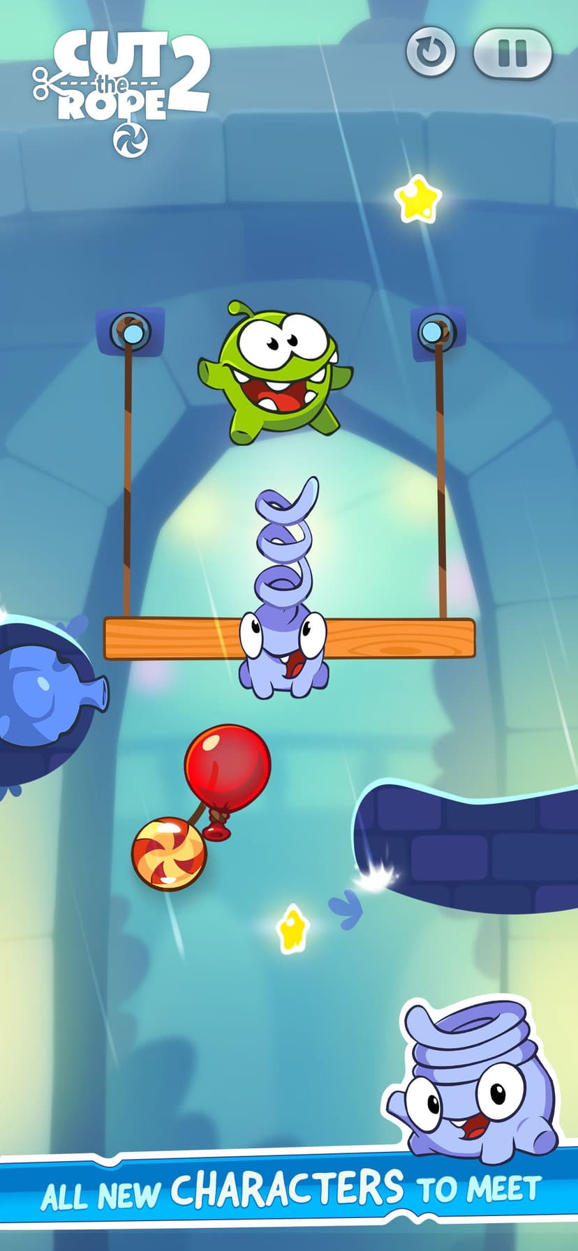 Cut the Rope 2: Om Nom's Quest screenshot 4 - screenshot