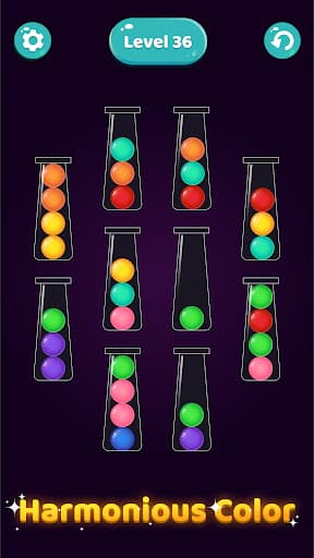 Ball Sort Color: Fun Puz Game screenshot 13 - screenshot