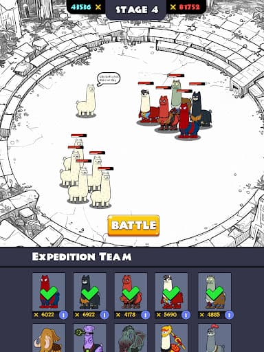 Mutant Llama: IDLE Breed Games screenshot 21 - screenshot