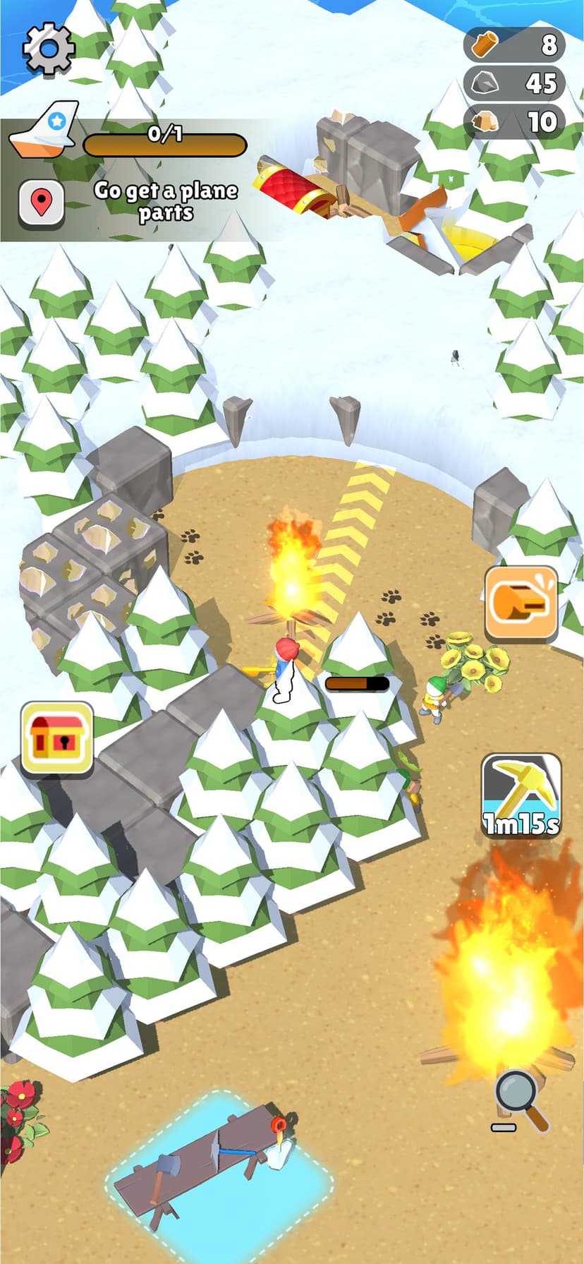 Snow Rush: Whiteout Escape screenshot 9 - screenshot