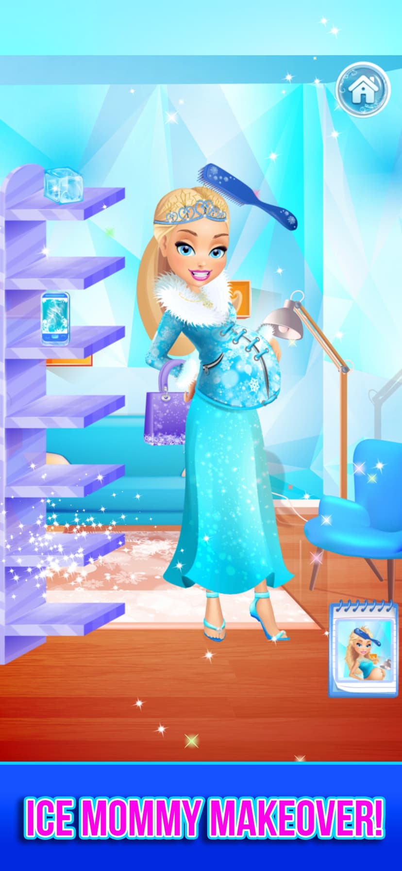 Ice Queen Mommy Baby Princess screenshot 1 - screenshot