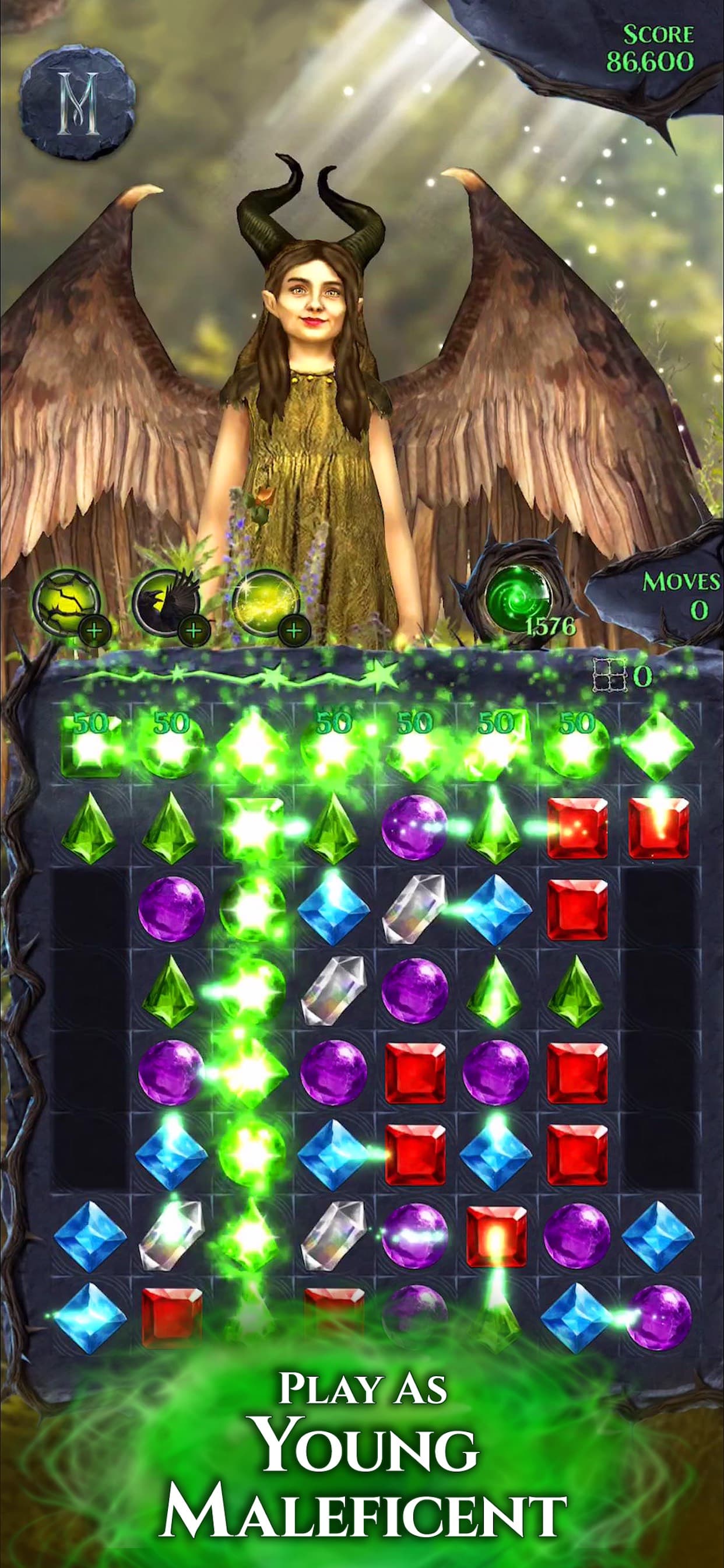 Disney Maleficent Free Fall screenshot 1 - screenshot