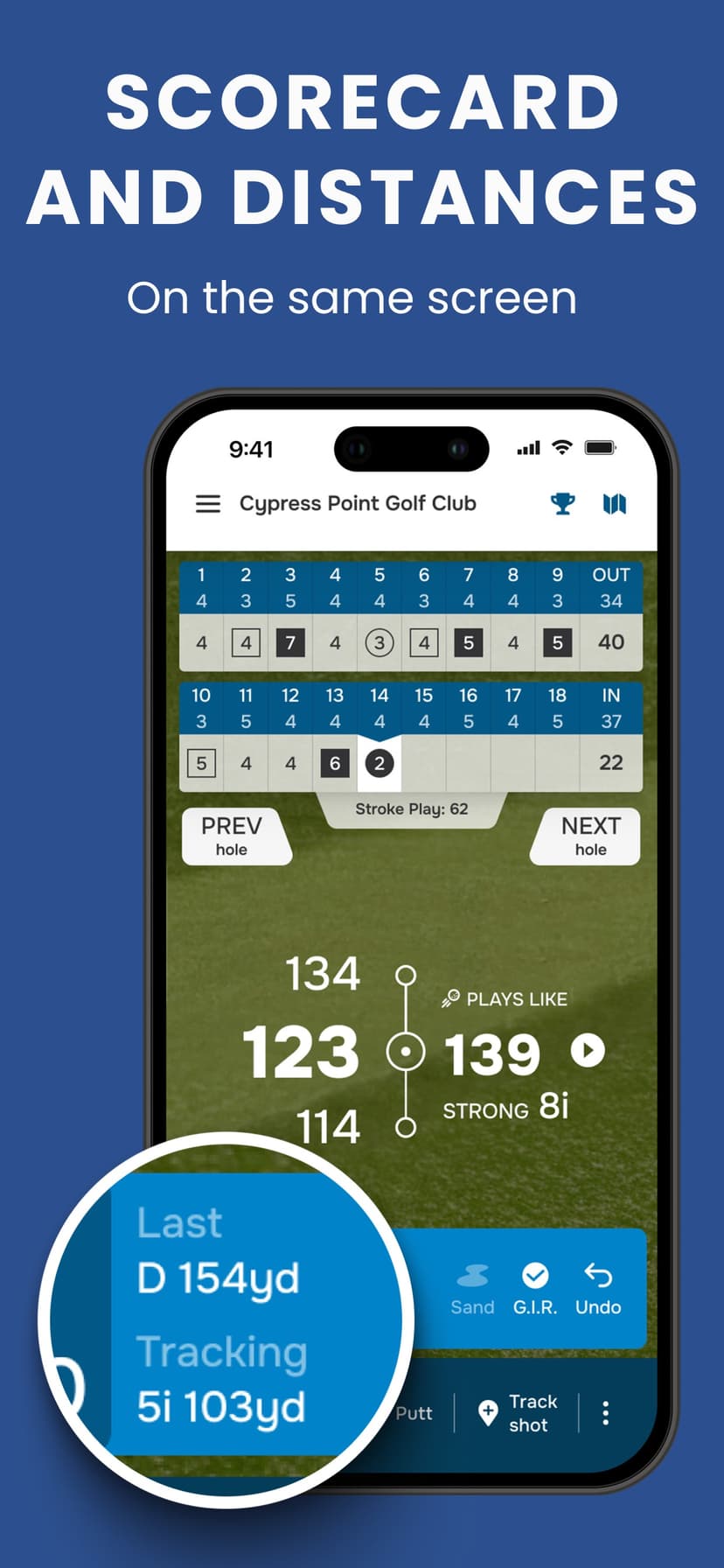 Golf Pad GPS Range Finder screenshot 3 - screenshot
