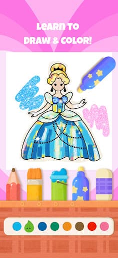 Bekids Princess Coloring Book screenshot 13 - screenshot